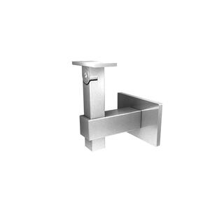 Square Magnetar 2.5 in. Stainless Steel Handrail Wall Bracket HBWA.014