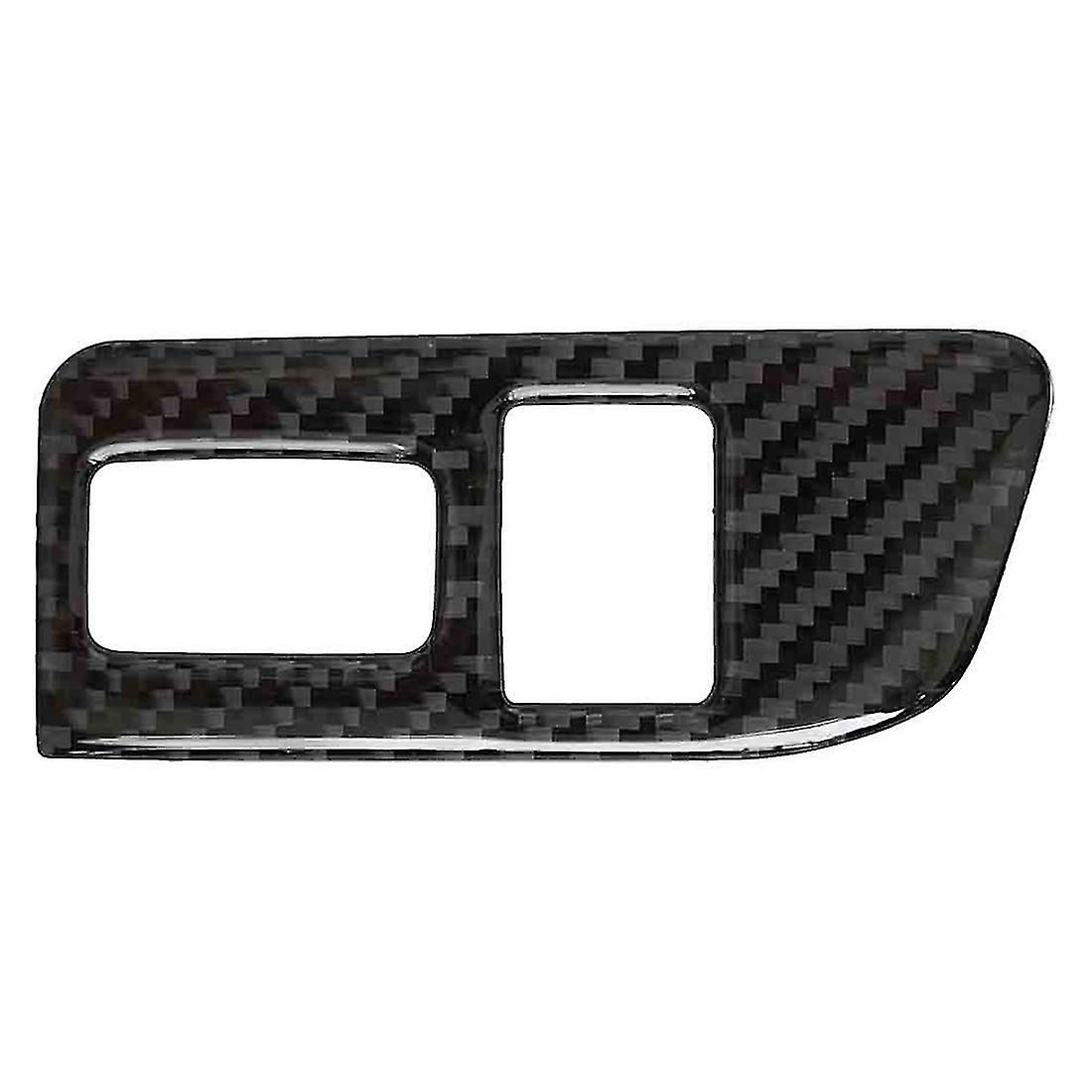 Carbon Fiber Car Trunk Button Switch Cover Trim Sticker Decoration For Brz 86 2016-2020 Accessories