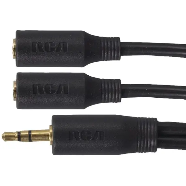 AUDIOVOX CORPORATION 3.5mm Stereo Headphone Y-Adapter