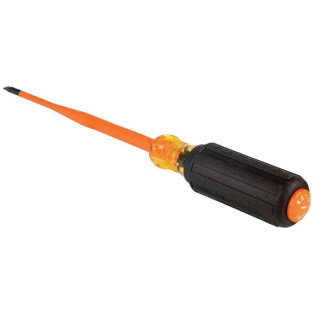 Klein Tools Slim-Tip Insulated Screwdriver 3/16 6916INS from Klein Tools