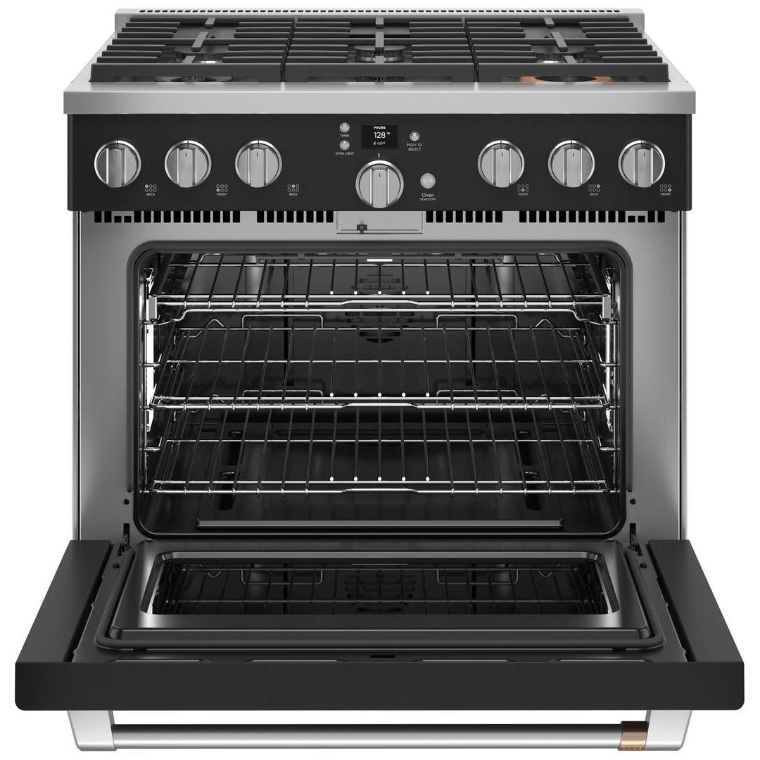 Café 36-inch Freestanding Gas Range with WI-FI Connect CGY366P3TD1