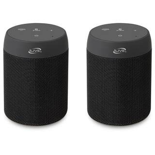 iLive Bluetooth 5.0 Wireless Speaker Pair in Black ISB2139B