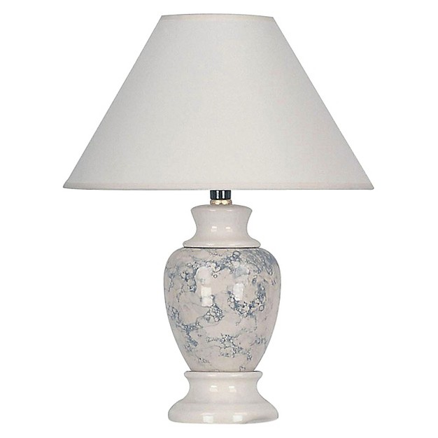 Traditional Ceramic Table Lamp Ivory Ore International