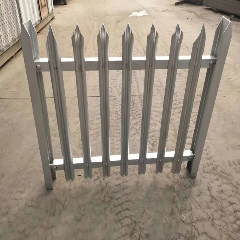 High quality China manufacture power coated  low price  palisade fence