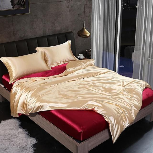 Sleep Easy Satin Bed Set