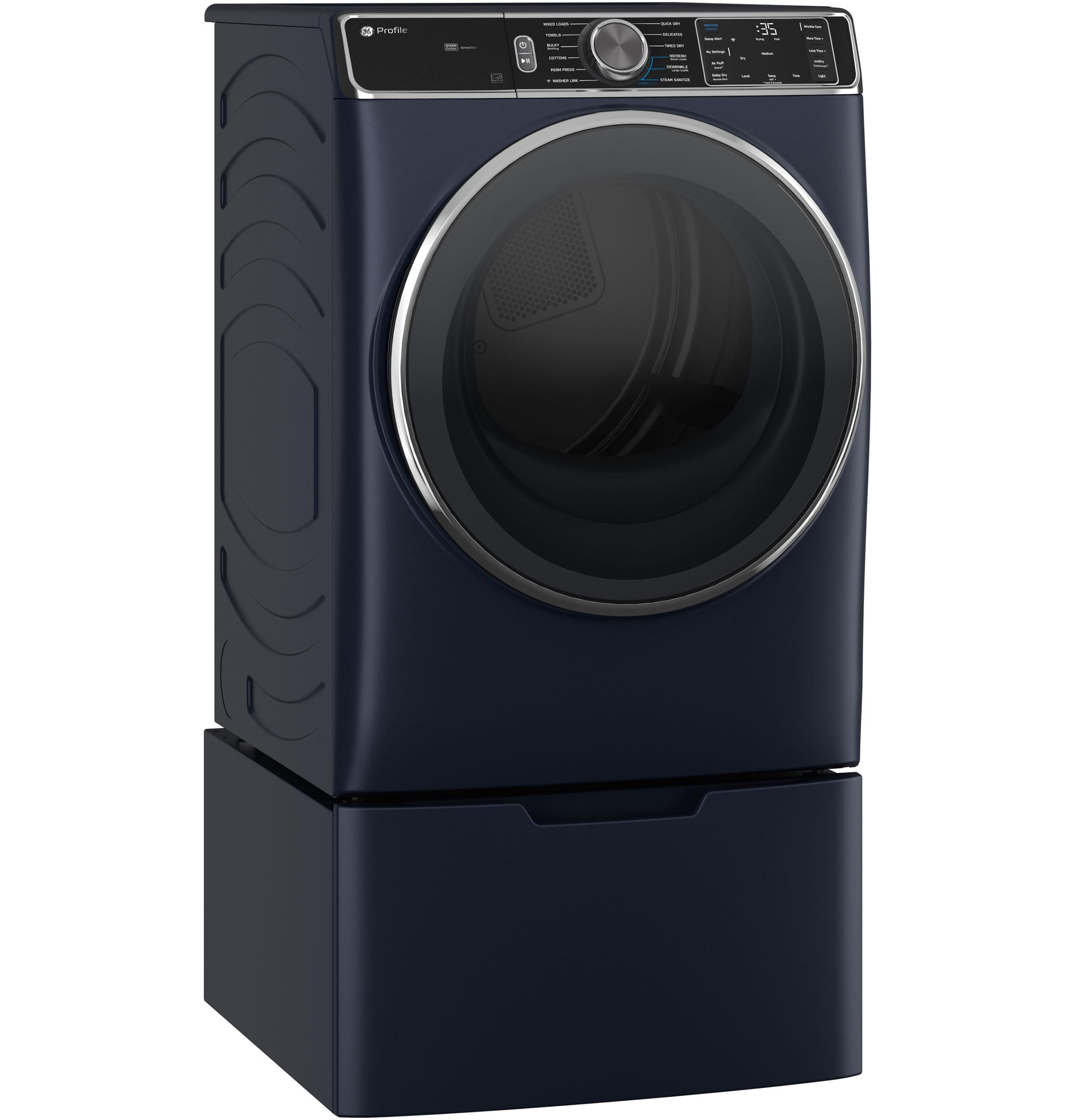 Ge Appliances PFD87ESPVRS Ge Profile™ 7.8 Cu. Ft. Capacity Smart Front Load Electric Dryer With Steam And Sanitize Cycle