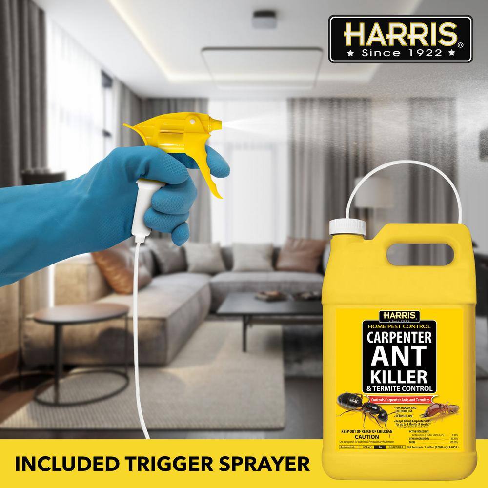 Harris 128 oz. Carpenter Ant Killer and Termite Control Treatment Spray (2-Pack) 2HCAT-128