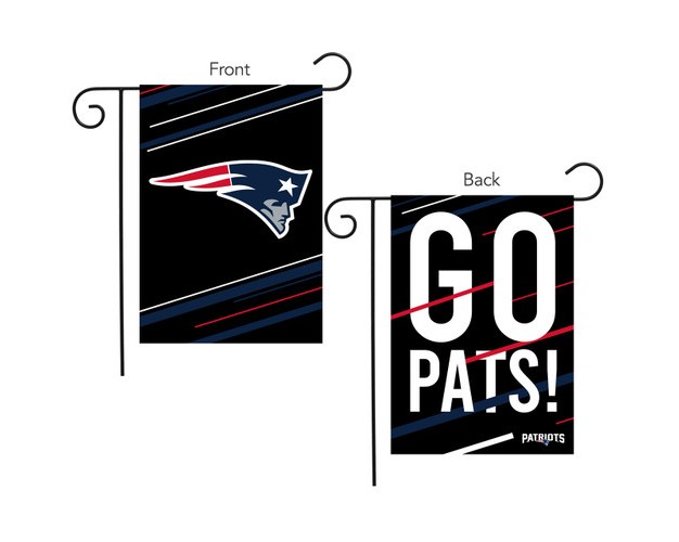 Briarwood Lane New England Patriots Slogan Garden Flag Nfl Licens