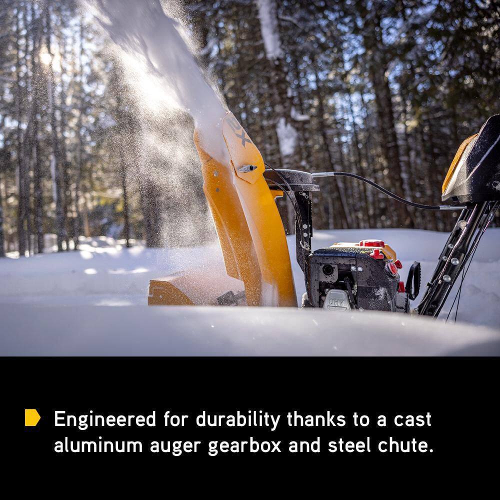 Cub Cadet 2X 28 in. 272cc IntelliPower Two-Stage Electric Start Gas Snow Blower with Power Steering and Steel Chute 2X 28 IP