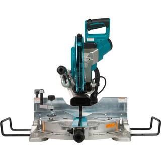 Makita 15 Amp 10 in. Dual-Bevel Sliding Compound Miter Saw with Laser and Stand LS1019LX