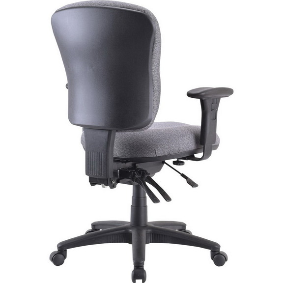 Lorell Accord Mid Back Task Chair  Polyester Gray ...