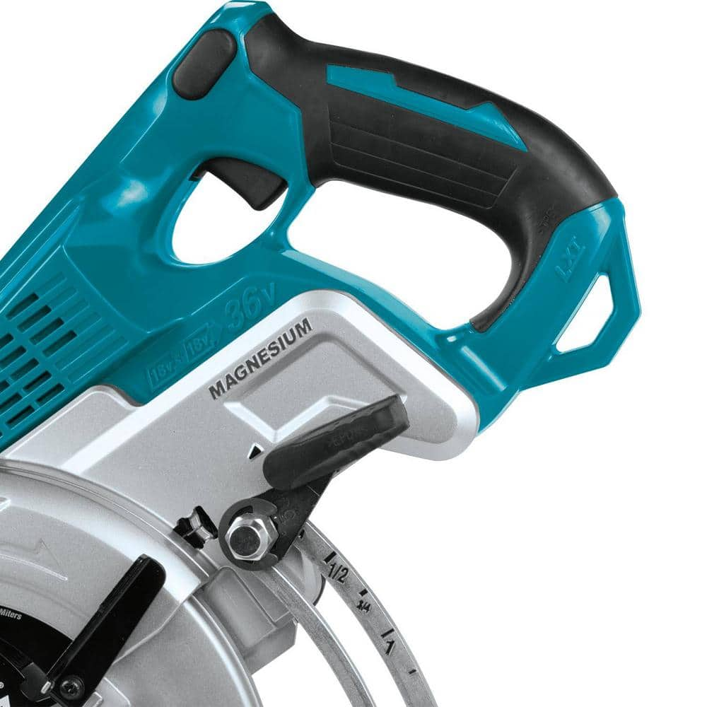 Makita 18V X2 LXT 5.0Ah Lithium-Ion (36V) Brushless Cordless Rear Handle 7-1/4 in. Circular Saw Kit XSR01PT