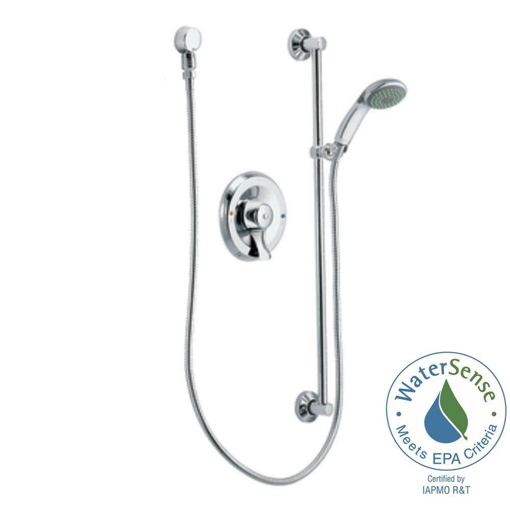 MOEN 1-Spray Eco-Performance Hand Shower in Chrome (Valve Included) 8346EP15