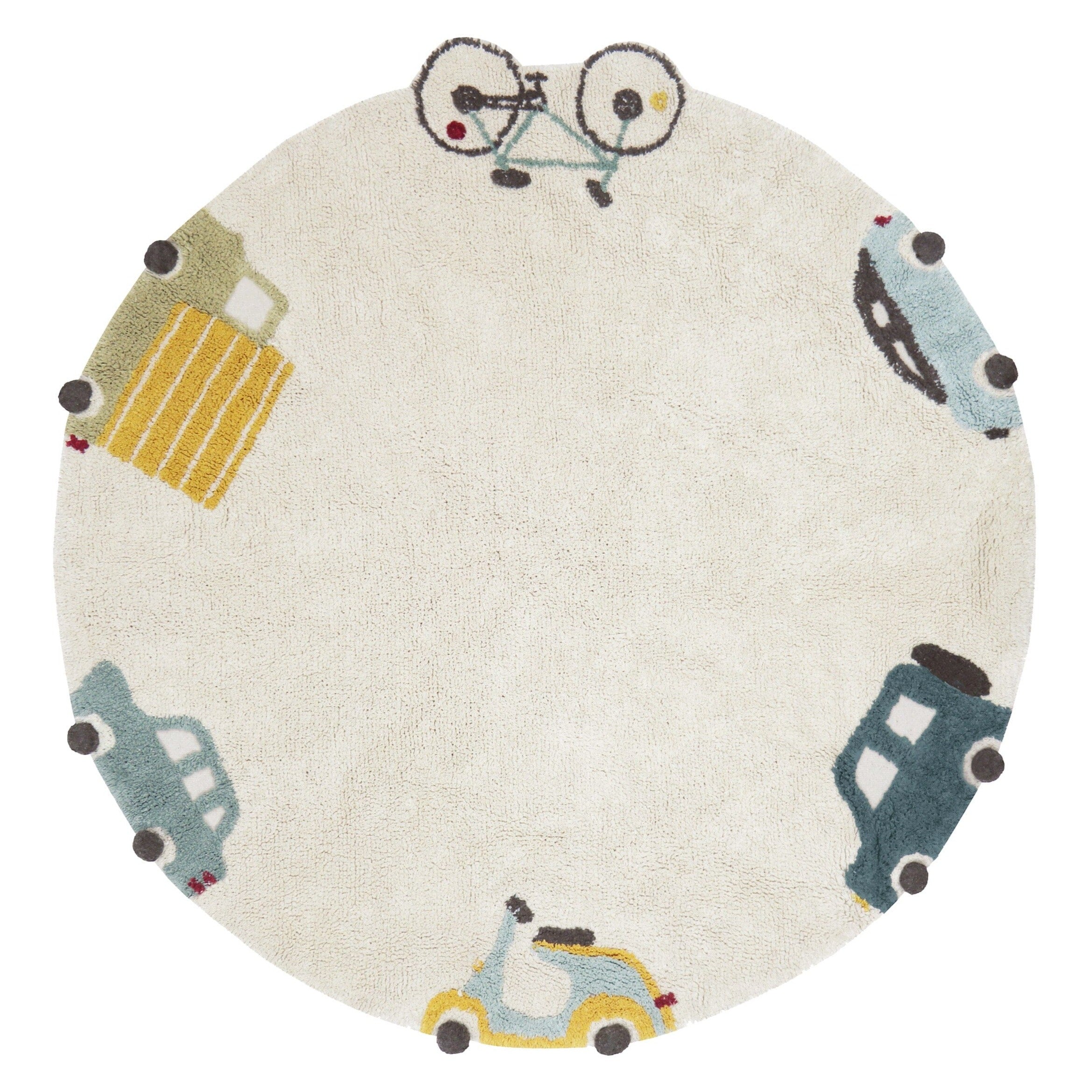 Lorena Canals Washable Rug - Wheels