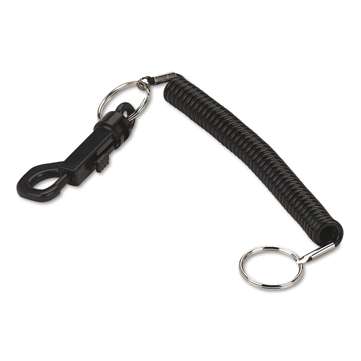 Key Coil Chain 'N Clip Wearable Key Organizer by SecurITandreg; ICX94190033