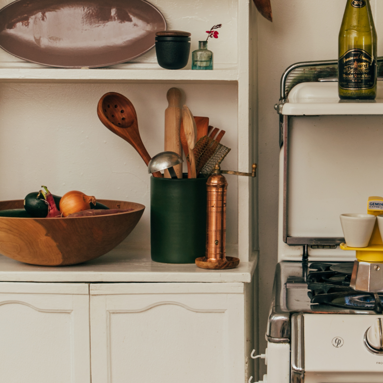 Nickey Kehoe Utensil Holder in Thyme