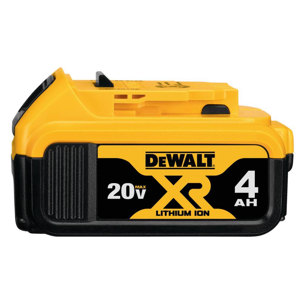 DW 20V MAX XR Premium Lithium-Ion 4.0Ah Battery Pack DCB204