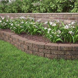 Pavestone 3 in. H x 10 in. W x 5.87 in. L Sierra Blend Concrete Retaining Wall Block (280-Piece58.4 sq. ft.Pallet) 80777