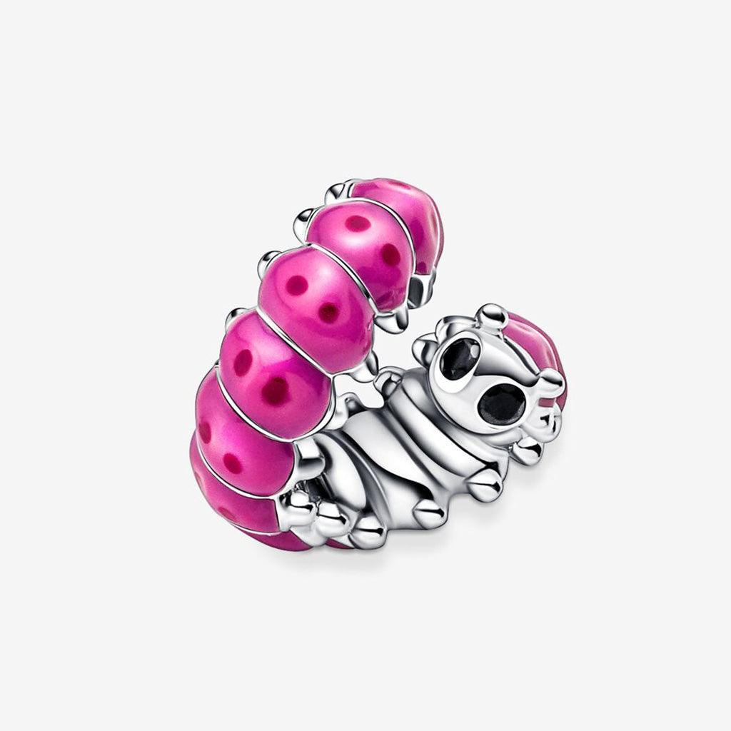 PANDORA  Cute Curled Caterpillar Charm