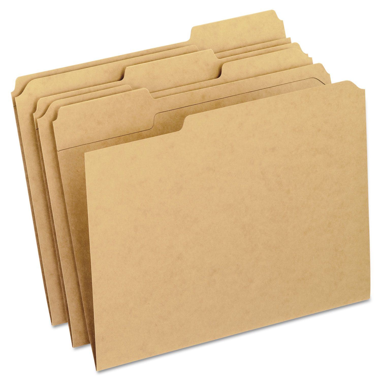 Dark Kraft File Folders with Double-Ply Top by Pendaflexandreg; PFXRK15213