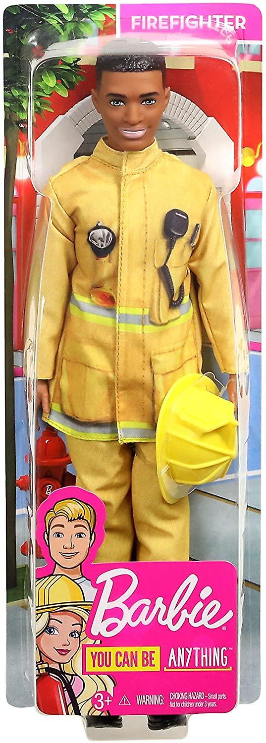 Barbie Firefighter Ken Doll Fireman Doll