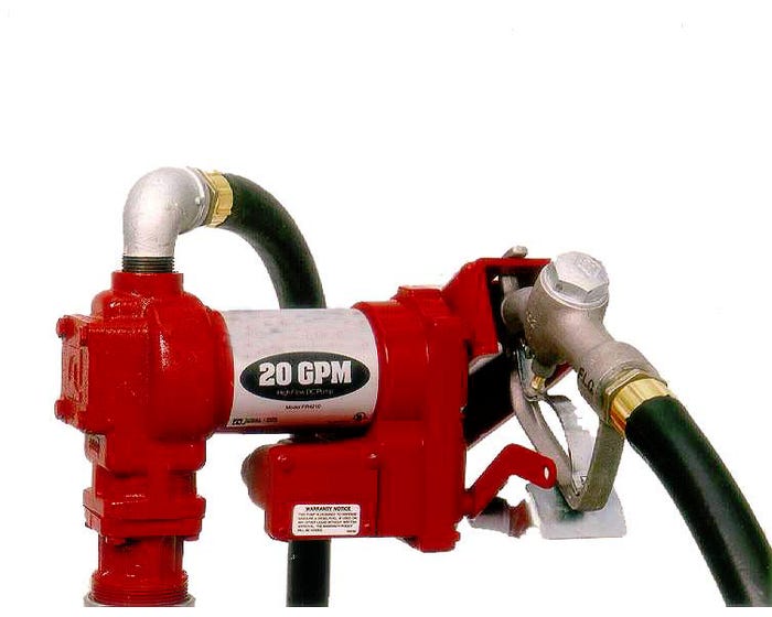 National Spencer 12 Volt Fuel Transfer Pump with 12 Foot Hose - 942