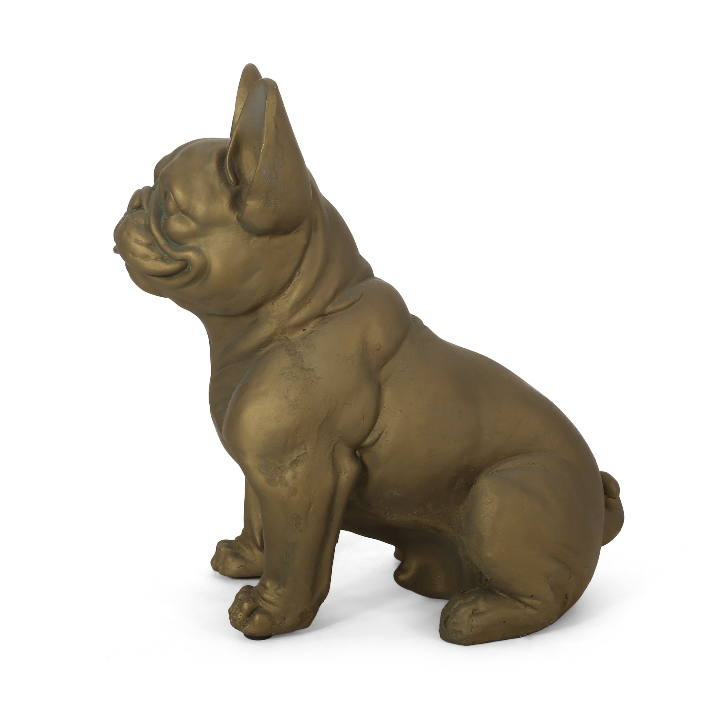 Rilo Outdoor French Bulldog Garden Statue