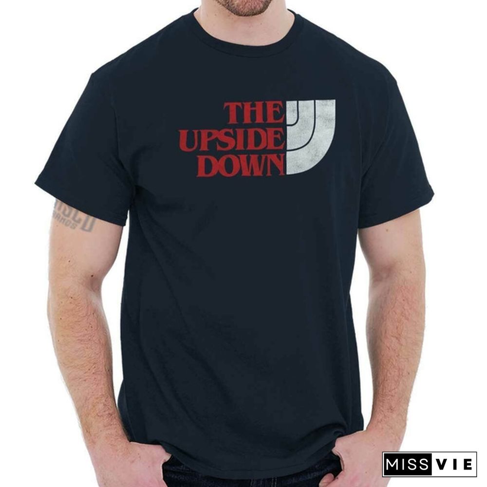 The Upside Down Stranger Eleven Cool Things Funny Demigorgon Classic T Shirt Tee