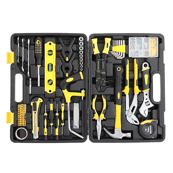 218pcs Iron Household Tool Set Black 06764