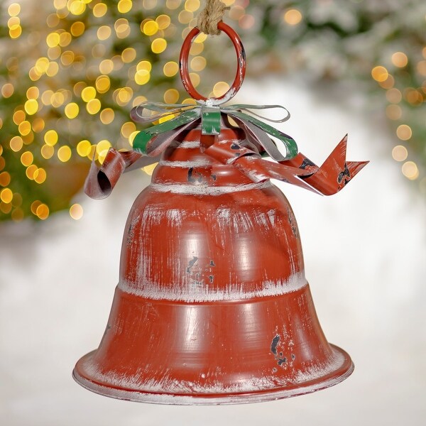 Set of 9 Assorted Style Christmas Bells