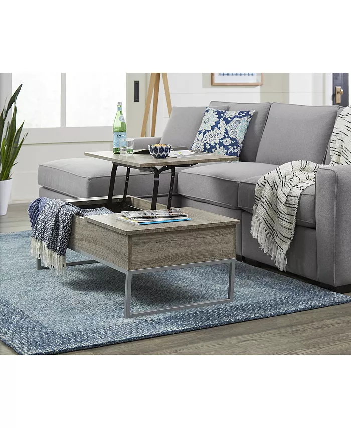 Noble House Garan Lift-top Wood Storage Coffee Table