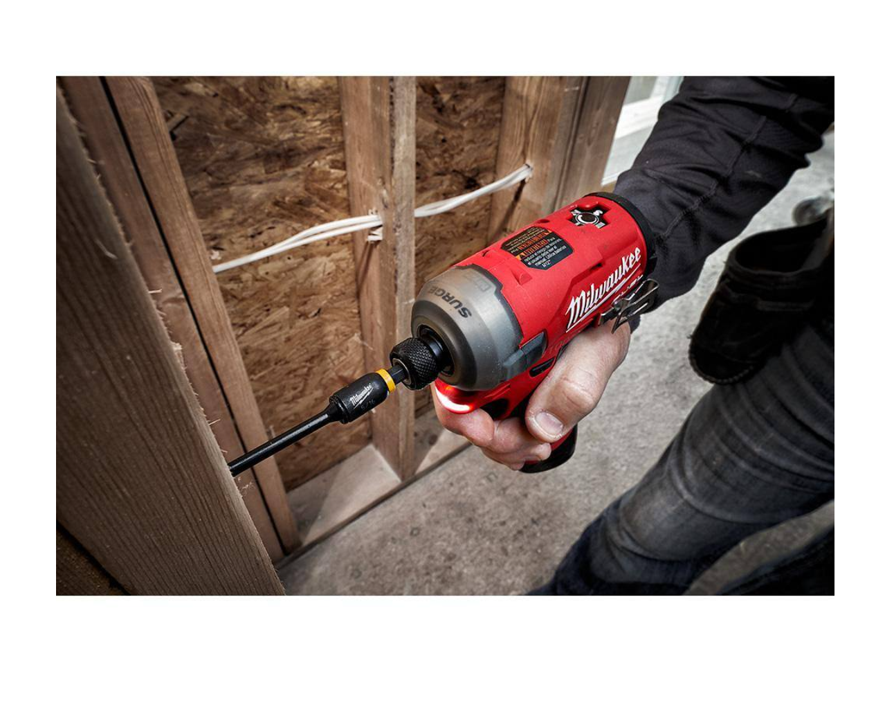 Milwaukee 2551-22-2420-20 M12 FUEL SURGE 12V Lithium-Ion Brushless Cordless 1/4 in. Hex Impact Driver Kit W/ M12 HACKZALL