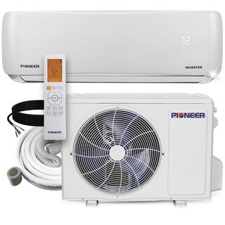 Pioneer Inverter++ ENERGY STAR 9000 BTU 34-Ton Ductless Mini Split 21.5 SEER Wall-Mounted Air Conditioner with Heat Pump 115V WYS009AMFI22RL-16