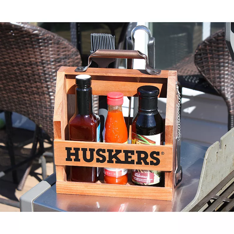 Nebraska Cornhuskers BBQ Caddy