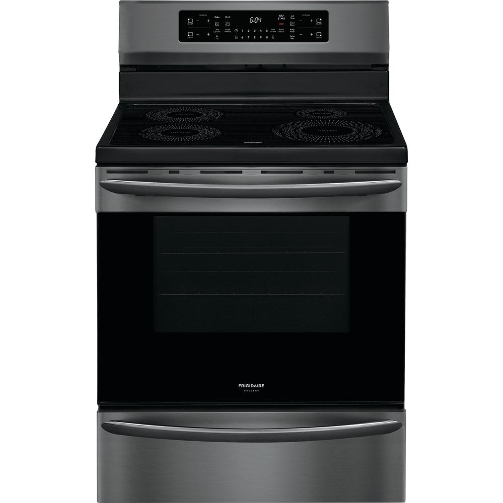 Frigidaire Gallery 30-inch Freestanding Electric Induction Range with True Convection Technology GCRI305CAD