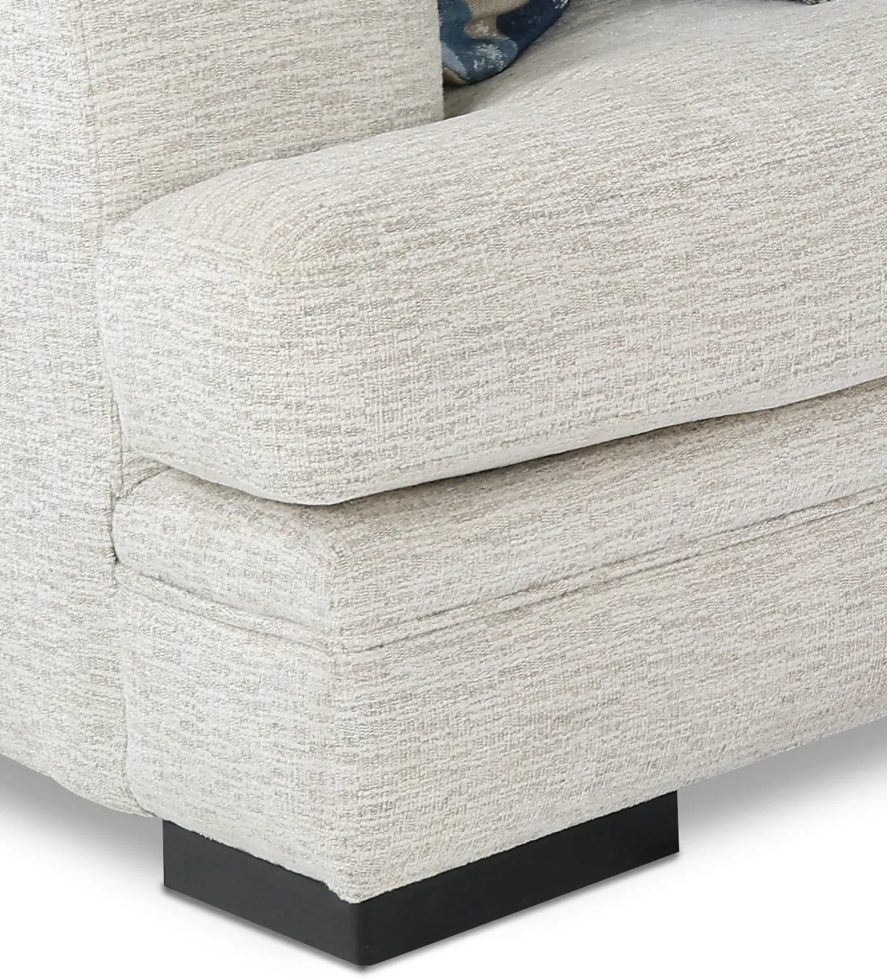 Piccolo White 4 Piece Sectional