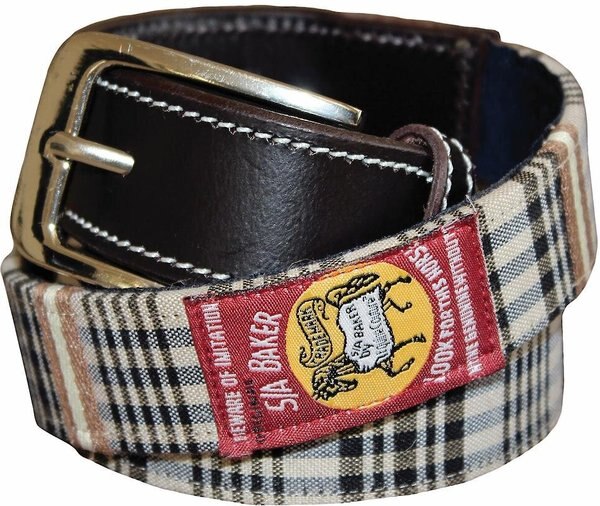 Baker Ladies Classic Plaid Belt