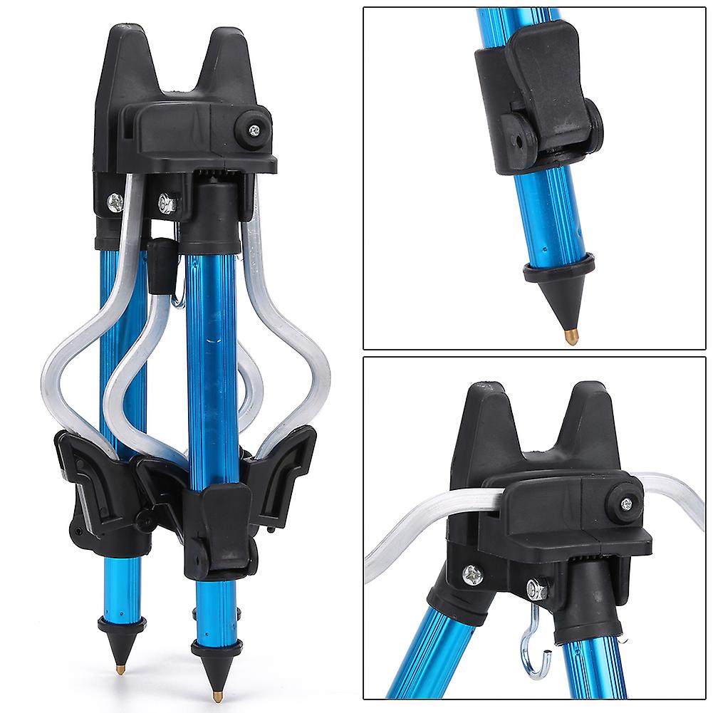 Foldable Multipurpose Fishing Rod Bracket Tripod Beach Long Range Aluminum Alloy