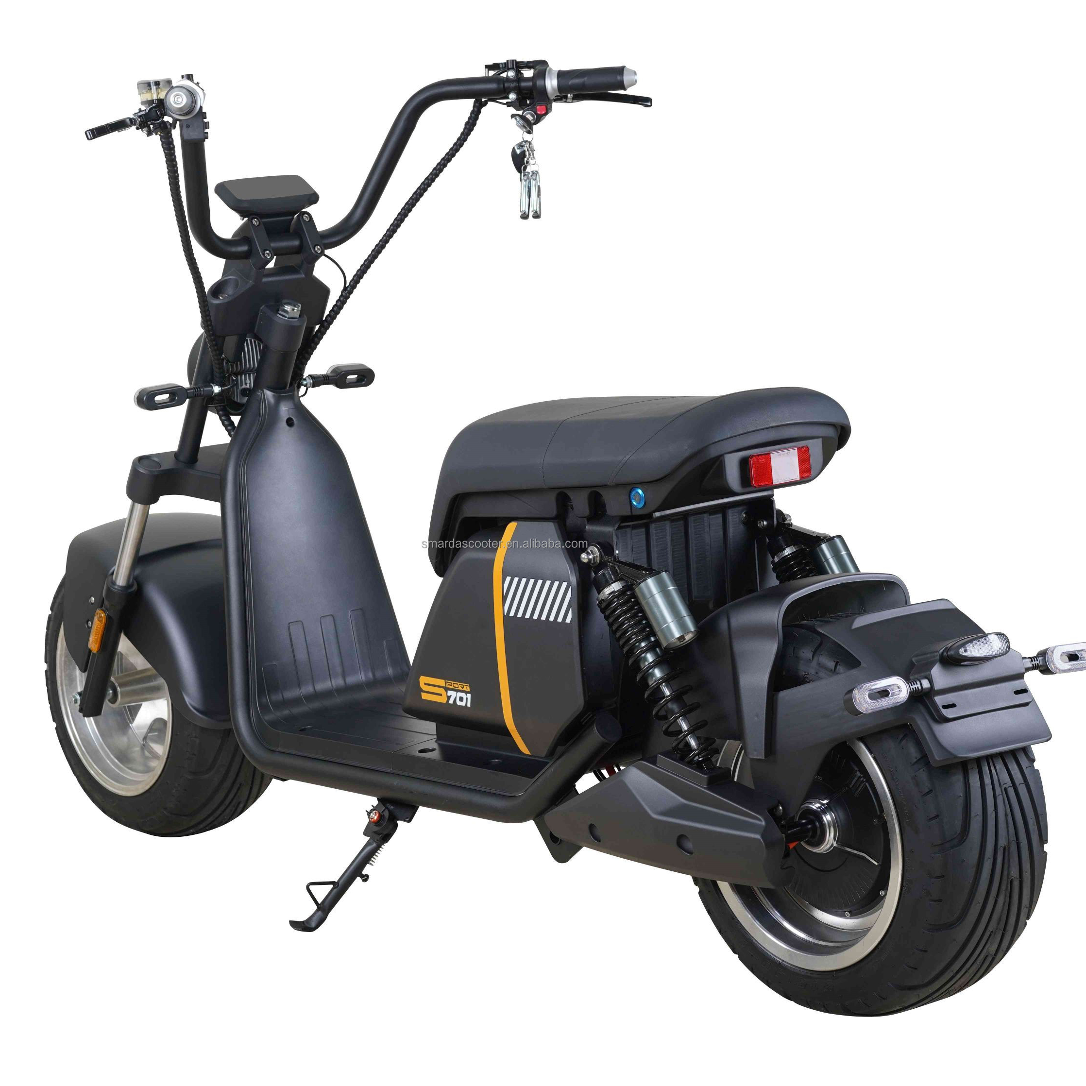 Motorcycle Parts Electrical Bike 3000W Scooter 2Wheels European Warehouse Stock Citycoco EEC