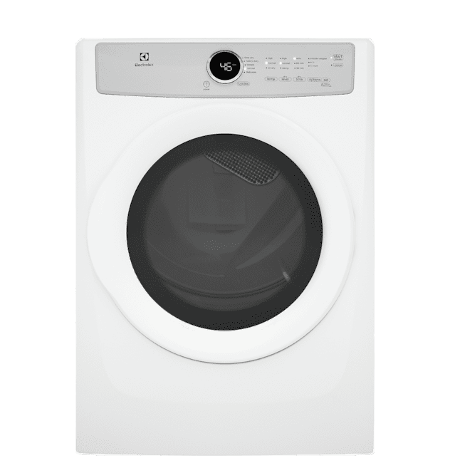 Electrolux EFDE317TIW Front Load Electric Dryer With 5 Cycles - 8.0 Cu. Ft.