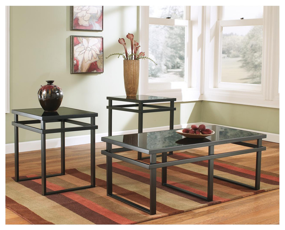 Laney Table (Set of 3)   Transitional   Coffee Table Sets   by ZFurniture  Houzz