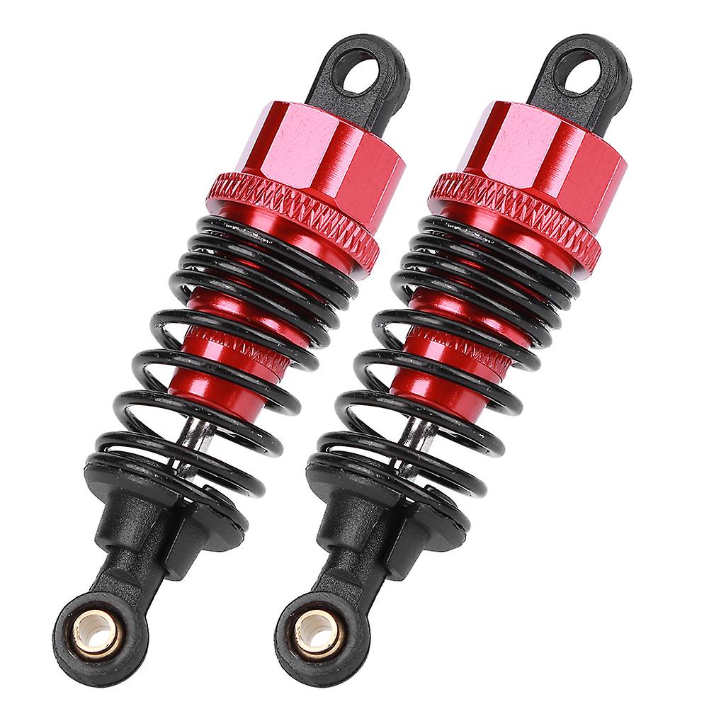 2pcs 1/10 Metal Shock Struts Damper Fit For Hsp Rc Car Model Part Accessory Red60mm