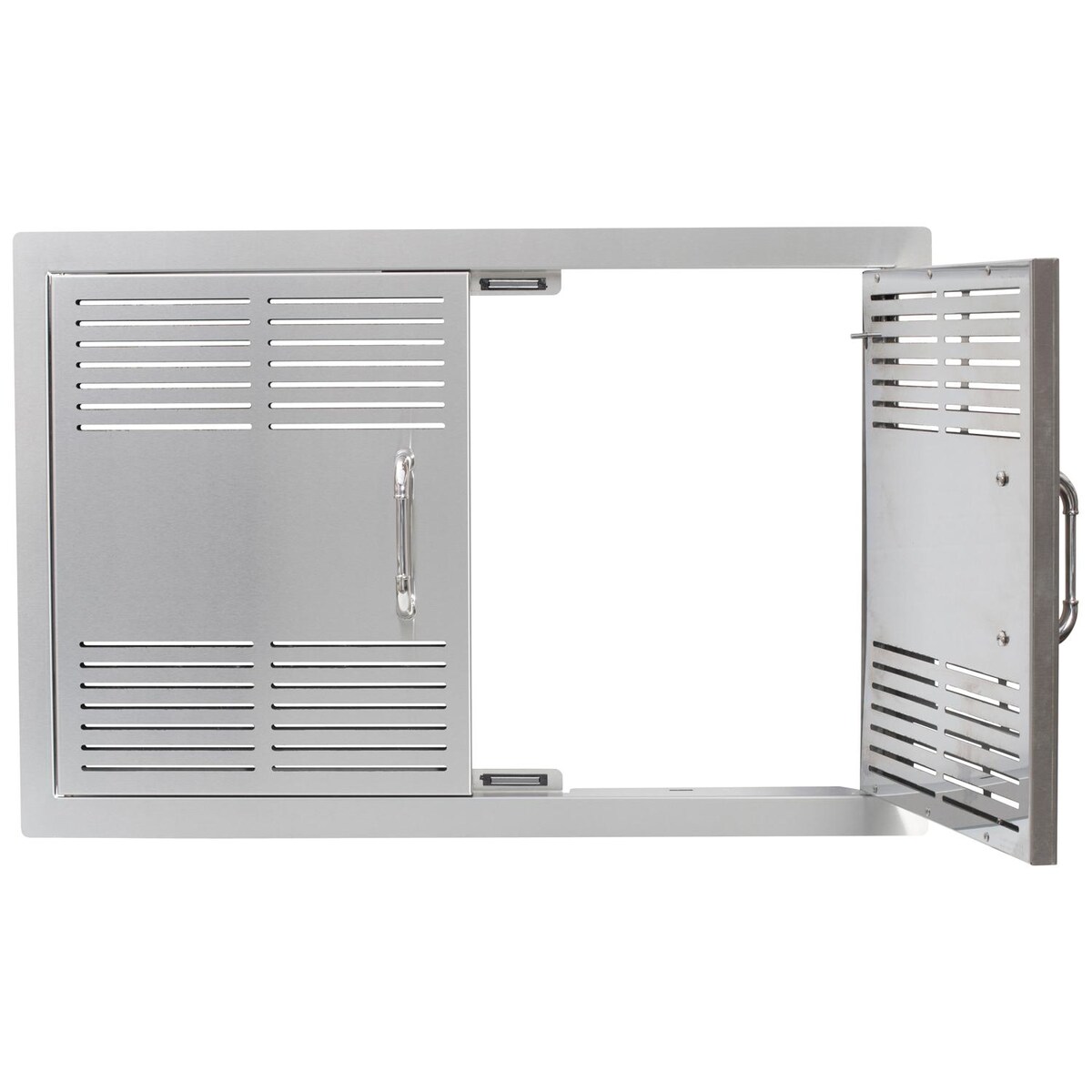 Bull 30-Inch Dual-Lined Vented Stainless Steel Double Access Doors