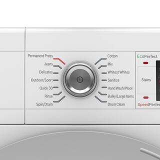 Bosch 500 Series 24 in. 2.2 cu. ft. 240-Volt Home Connect Stackable White Front Load Compact Washing Machine ENERGY STAR WAW285H1UC