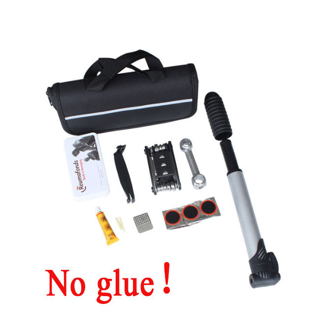 Bicycle Repair Tool Set Pump Wrench Repair Light Combination Riding Equipment accessories bike repair tool set kit