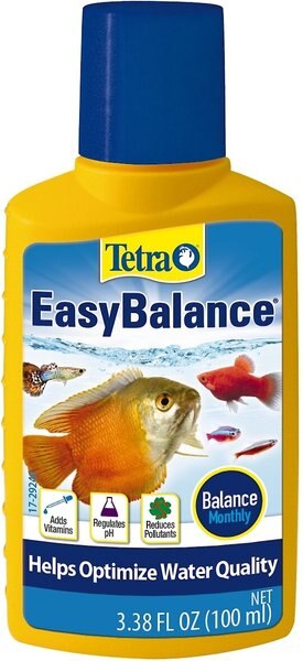 Tetra Easy Balance Aquarium Water Conditioner， 3.38-oz bottle