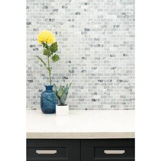 MSI Carrara Classique Brick 11.81 in. x 11.81 in. Honed Marble Wall Tile (0.97 sq. ft.Each) CAR-1X2H-5