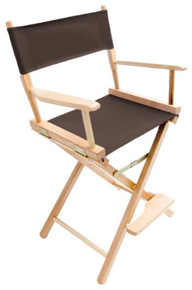 Gold Medal 24 quotNatural Commercial Director  x27s Chair   Transitional   Folding Chairs And Stools   by Gold Medal  Houzz