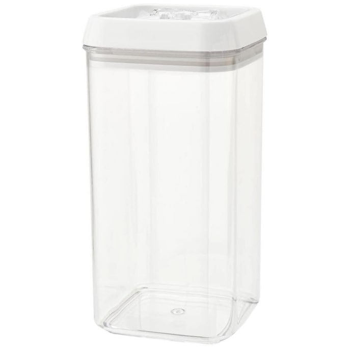 Rev A Shelf Set of 3 Clear Plastic Containers with Locking Lids