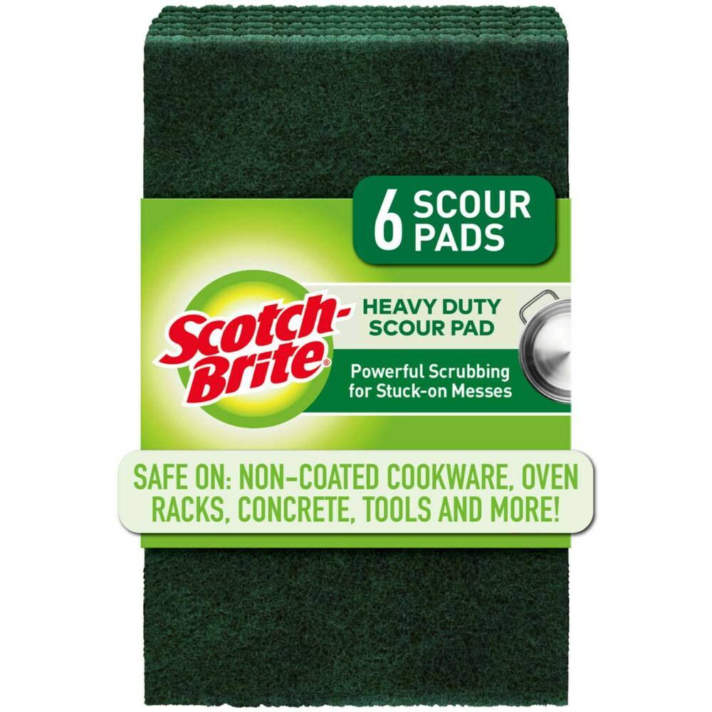 Scotch-Brite Heavy Duty Scour Pad (6-Count) 226-CC